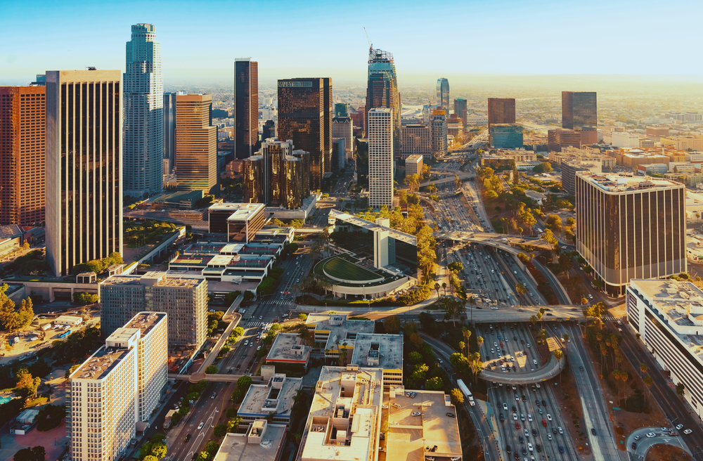 Los Angeles City View California